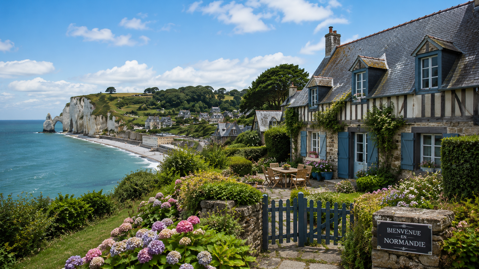 La Cote de Nacre en Normandie